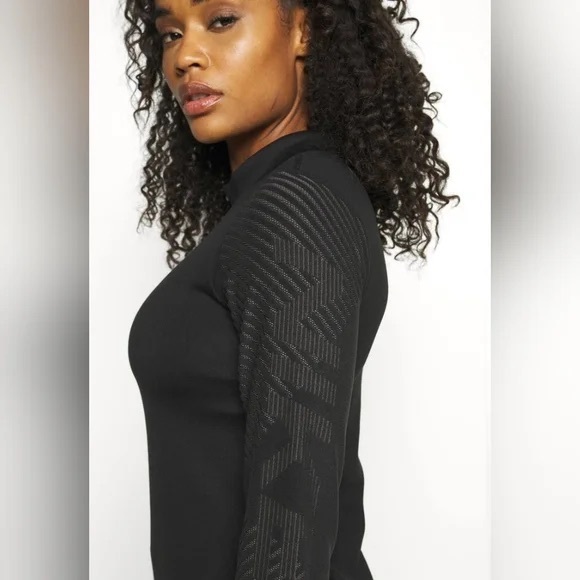 NIKE Pro Therma-FIT ADV Long-Sleeve Top - Women’s 3X, Black - Picture 2 of 11